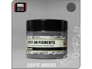 VMS Spot-On Pigments No28 Pigment gris fumée - Smoke grey 45ml