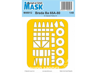 Special Hobby Masque avion M48012 Breda Ba 65 kit Special Hobby SH48053 SH48111 SH48226 1/48