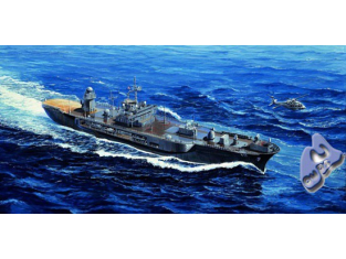 TRUMPETER maquette bateau 05717 USS BLUE RIDGE LCC-19 2004 1/700