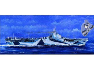 TRUMPETER maquette bateau 05736 TICONDEROGA 1945 1/700