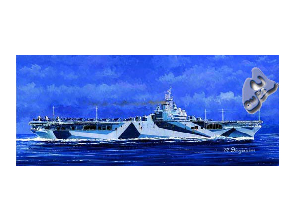 TRUMPETER maquette bateau 05736 TICONDEROGA 1945 1/700