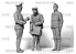 Icm maquette figurine 24020 Personnel d&#039;état-major allemand de la Seconde Guerre mondiale 1/24