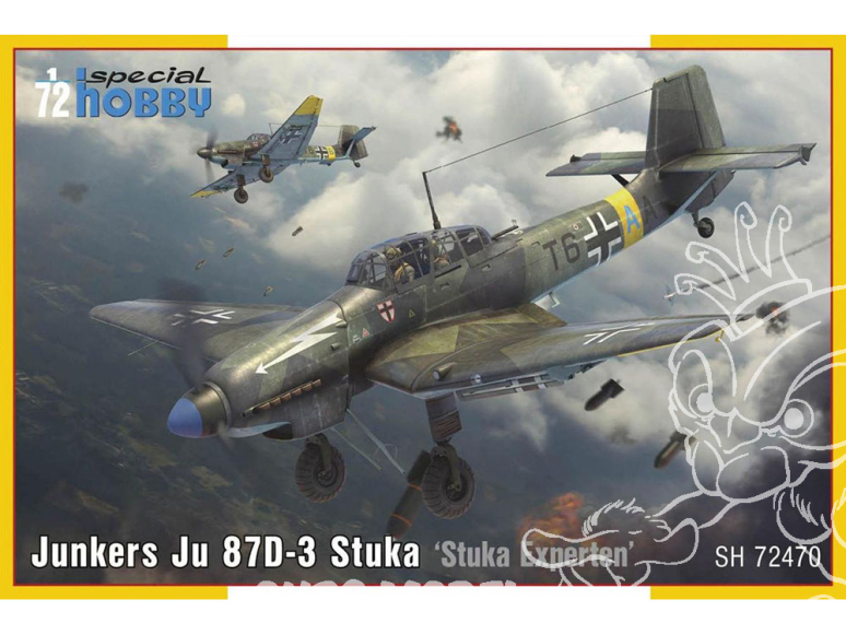 Special Hobby maquette avion 72470 Junkers Ju 87D-3 Stuka ‘Stuka Experten’ 1/72