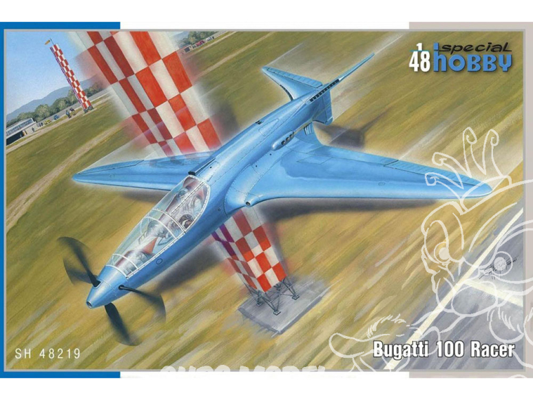 Special Hobby maquette avion 48219 Bugatti 100 Avion de Course Français 1/48