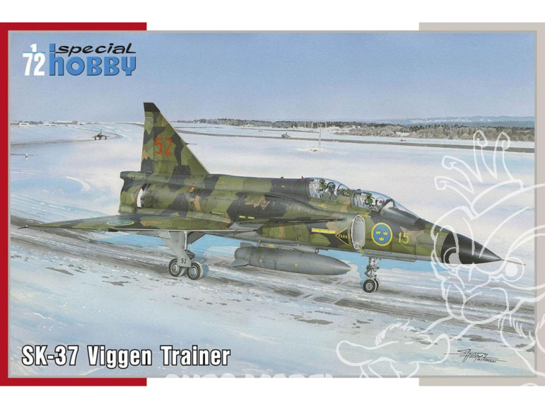 Special Hobby maquette avion 72381 Viggen avion d'entrainement SK-37 1/72