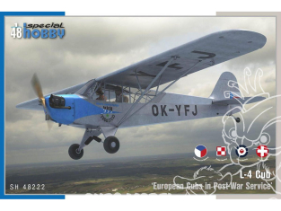 Special Hobby maquette avion 48222 L-4 Cub in Post War Service 1/48