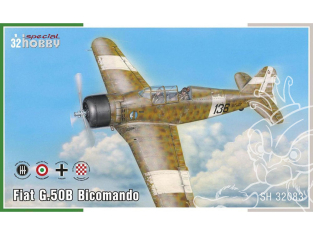 Special Hobby maquette avion 32083 Fiat G.50B Bicomando 1/32