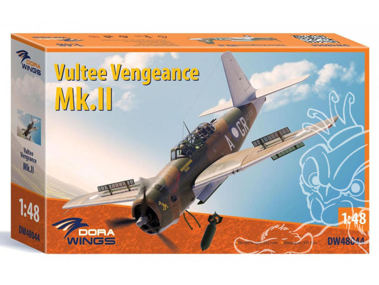 Dora Wings maquette avion DW48044 Vultee Vengeance Mk.II 1/48