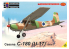 KP Model kit avion KPM0369 Cessna C-180 (U-17) Israel 1/72