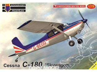 KP Model kit avion KPM0236 Cessna C-180 Skywagon 1/72