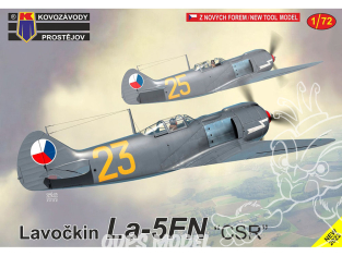 KP Model kit avion KPM0358 Lavočkin La-5FN "ČSR" 1/72