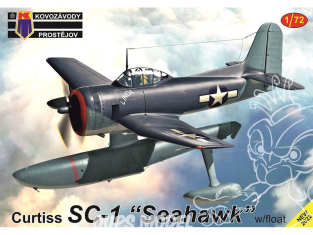 KP Model kit avion KPM0375 Curtiss SC-1 "Seahawk" Hydravion 1/72