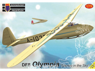 KP Model kit avion Kpm0355 DFS Olympia "Silence dans le ciel" 1/72