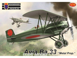 KP Model kit avion KPM0353 Avia Ba.33 Hélice métallique 1/72