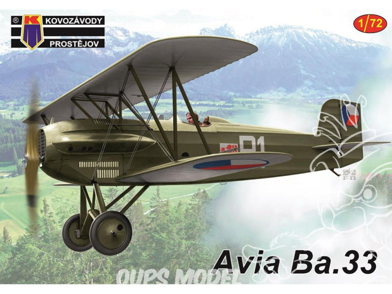 KP Model kit avion KPM0352 Avia Ba.33 1/72