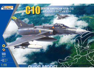 Kinetic maquette avion K48048 KFIR C10 Latin American 1/48