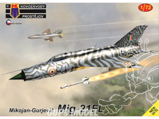 KP Model kit avion KPM0367 Mikoyan-Gourevitch MiG-21FL 1/72