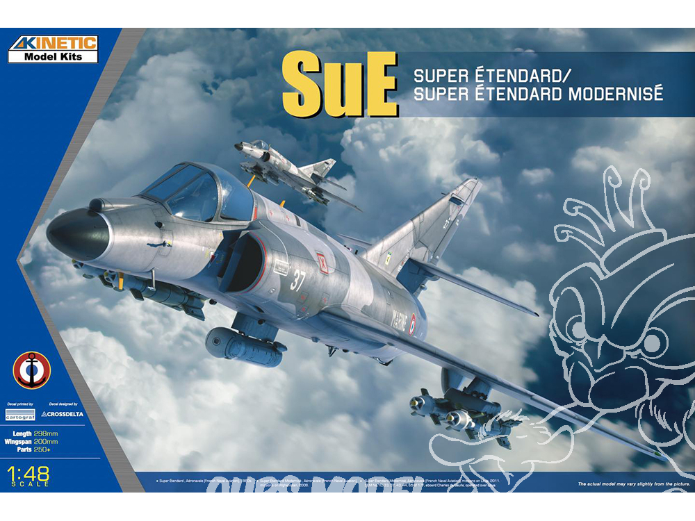 [Kinetic] 1/48 - IAI KFIR C2/ C7 ISRAELI AIR FORCE  - Page 2 Kinetic-maquette-avion-k48140-sem-super-etendard-modernise-148