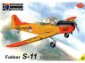 KP Model kit avion KPM0371 Fokker S-11 "Instructor" 1/72