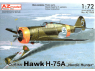 AZ Model Kit avion AZ7655 Curtiss Hawk H-75A chasseur nordique 1/72
