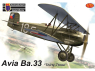 KP Model kit avion KPM0365 Avia Ba.33 "Thirty-Three" 1/72