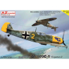 AZ Model Kit avion AZ7807 Messerschmitt Bf 109E-1 "Experten 2" 1/72