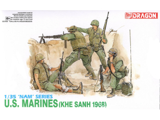 Dragon maquette militaire 3307 US Marines (KHE SANH 1968) 1/35