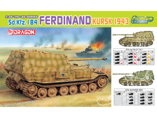 DRAGON maquette militaire 6495 Sd.Kfz.184 Ferdinand Koursk 1943 1/35