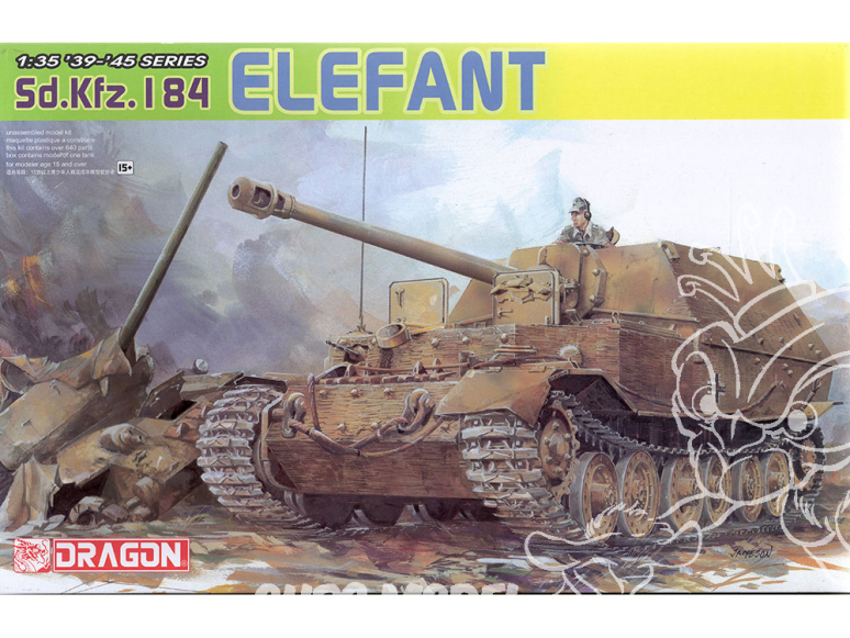 Dragon maquette militaire 6311 Sd.Kfz.184 ELEFANT 1/35