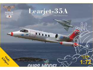 SOVA-M maquette avion 72028 Learjet-35A (Falkland War) 1/72