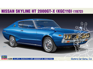 Hasegawa maquette voiture 21155 Nissan Skyline HT 2000GT-X (KGC110) 1972 1/24