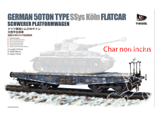 T-Model TK3504 Wagon plateforme Allemand type 50T SSYS 1/35