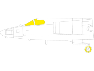 Eduard Express Mask CX646 U-2C Hobby Boss 1/72