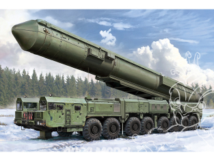 Hobby Boss maquette militaire 82952 15U175 TEL of RS-12M1 Topol-M ICBM complex 1/72