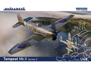 EDUARD maquette avion 84187 Tempest Mk.V Series 2 WeekEnd Edition 1/48