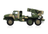 Hobby Boss maquette militaire 82932 Lance-roquettes automoteur russe BM-21 &quot;Hail&quot; modèle tardif 1/72