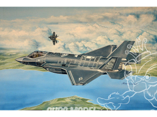 TRUMPETER maquette avion 03231 Avion de chasse américain F-35A "Lightning" II 1/32