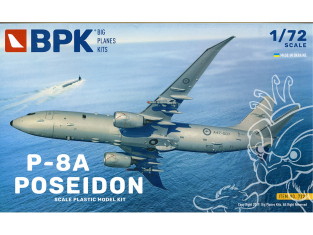 BPK maquette avion 7222 Boeing P-8A poseidon 1/72