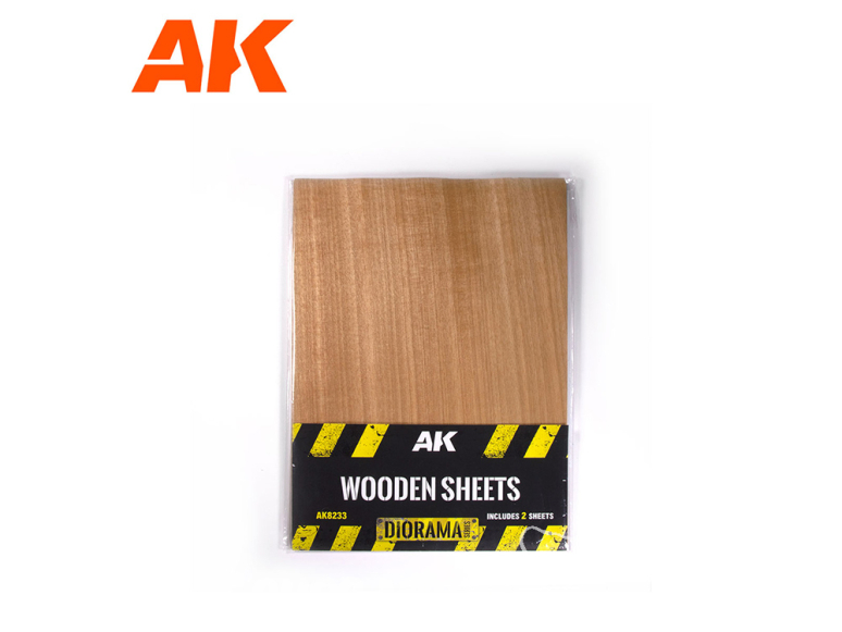 AK interactive ak8233 FEUILLES DE BOIS (A4)