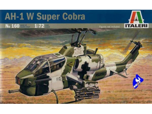 italeri maquette avion 0160 AH-1W Super Cobra 1/72
