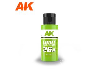 Ak interactive peinture AK1579 DUAL EXO 26A VÉGÉTATION LÉGÈRE 60ml.