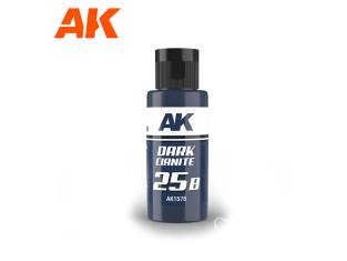 Ak interactive peinture AK1578 DUAL EXO 25B DARK CIANITE 60ml.