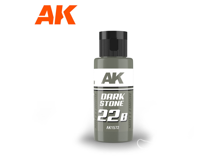 Ak interactive peinture AK1572 DUAL EXO 22B PIERRE NOIRE 60ml.