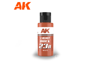 Ak interactive peinture AK1573 DUAL EXO 23A BRIQUE LUMINEUSE 60ml.