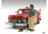 American Diorama figurine AD-76419 Pompiers - Se tenir prêt 1/24