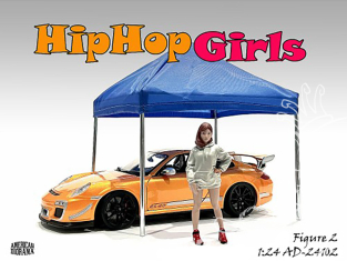 American Diorama figurine AD-24102 Hip Hop Girls - Figurine 2 1/24