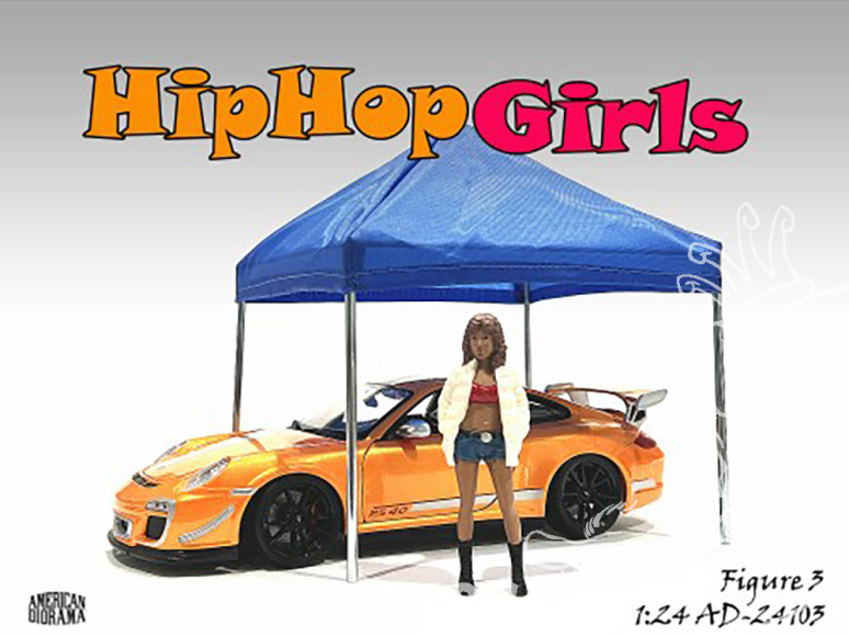 American Diorama figurine AD-24103 Hip Hop Girls - Figurine 3 1/24