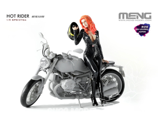 MENG SPS-076S Hot Rider est prête Édition pré-colorée 1/9