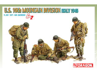 Dragon maquette militaire 6377 U.S. 10th Mountain Division Italie 1945 1/35