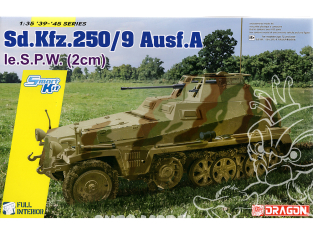 Dragon maquette militaire 6882 Sd.Kfz.250/9 Ausf.A le.S.P.W (2cm) 1/35